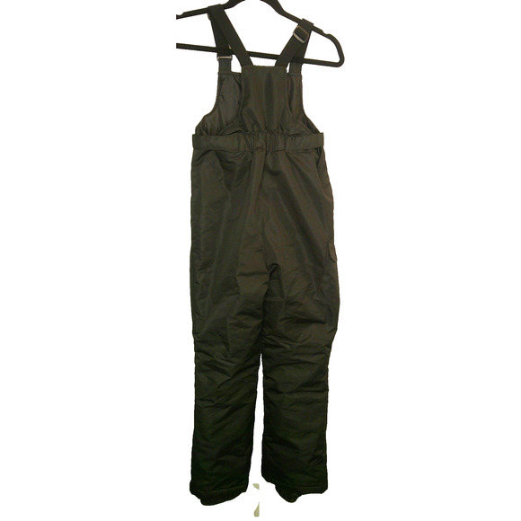 Swiss Tech Youth Boys Girls Ski Snow Pant size 10-12 Large Insulated Black - Picture 2 of 5